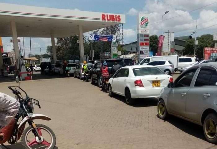 fuel queus at tations in kenya e1775629382461 700x496