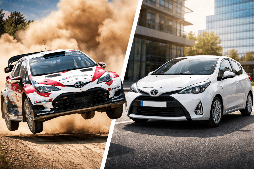 Rally car vs road car showdown 1024x683